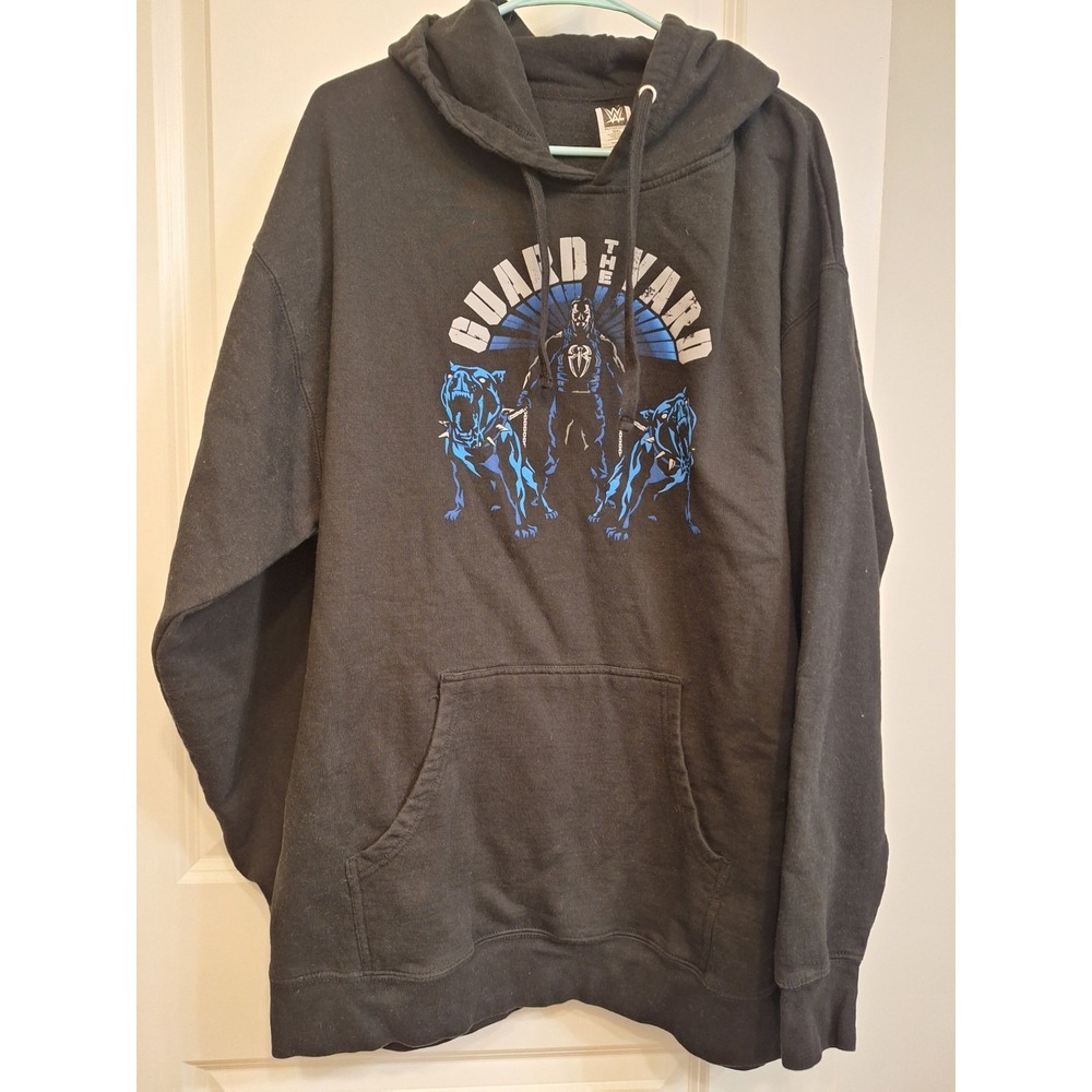 WWE Men's Authentic Hoodie Roman Reigns Guard The Yard Size 3X